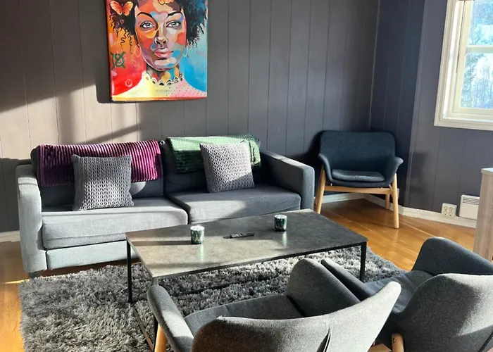 アパート Spacious 3br - Fast Wi-fi - Free Parking - Near Oslo Airport & - Les Homes *